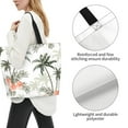 thumbnail image 4 of Bingfone Canvas Tote Bag for Women with Inner Pocket Aesthetic Cute Shopping Tote Bags Reusable Grocery Bags-Vintage Palm Trees, 4 of 9