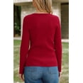 thumbnail image 7 of Arach&Cloz Women's Wool Blend Button Up Business Casual Cardigan Tops Outfits 2026, 7 of 7