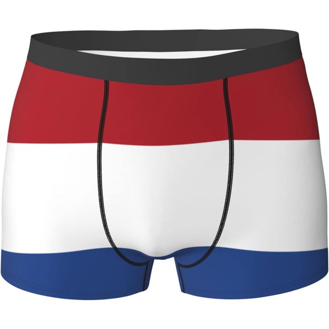 SEVEBJ Spanish Flag Welcome Men'S Breathable Boxer Briefs Soft Shorts Comfortable Underwear