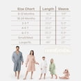 thumbnail image 3 of Bata de baño para niños Comfy Cubs Sage, 6 a 12 meses, algodón muselina, 3 of 4