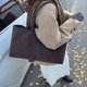 thumbnail image 4 of Satchel Bag Homo HOLBO Faux Suede Luxury For Women Compras Viajes, 4 of 9