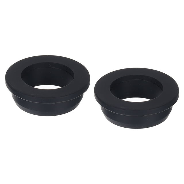 1.89 Pulgadas OD 1.18 Pulgadas ID (48x30mm) Negra Goma Ojal, 2uds Sello Protección Cable Ojales Flexibles para Cable Tubería