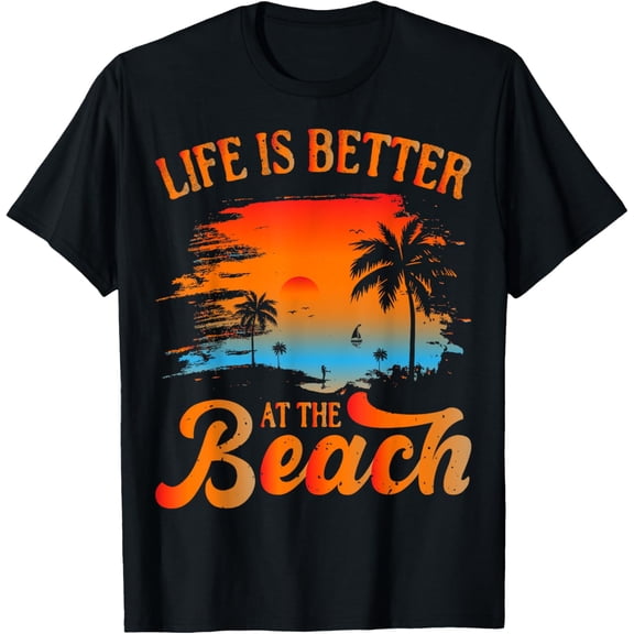 Playful Comfort Tee - Summer Vacation Beach Vacation: Life Is Better At The Beach Men Women Girls Kids T-Shirt