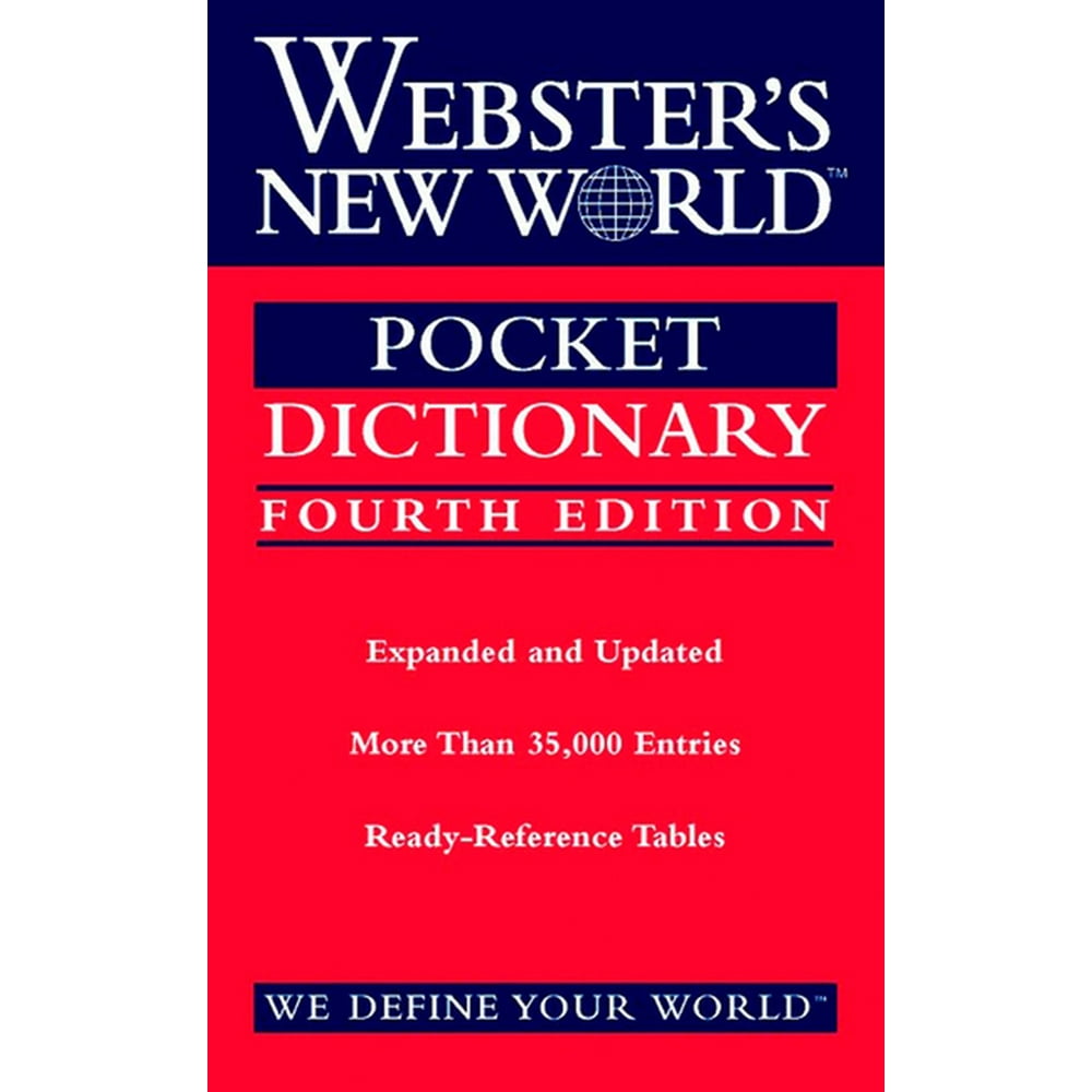 ster's New World Pocket Dictionary, Fourth Edition (Paperback