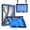 Blue, variant on Shockproof Case for Apple iPad Air 11 inch M4 M3 M2 2026 2025 2024, with Shoulder Strap Rotating Stand Handle Kids Friendly Heavy Duty Protection Tablet Cover for iPad Air 11,Black