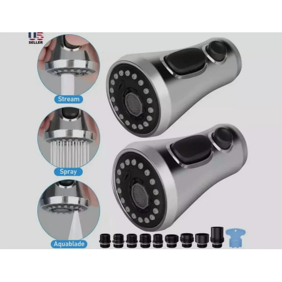 Universal Spray Head Pull Down Kitchen Faucet Replacement Part Usa Fast Ship***