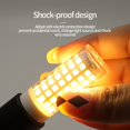 thumbnail image 1 of LED Corn Lamp E14 Screw Ceramic Bulb Household Commercial Bulb Warm Light Bulb, 1 of 4