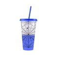 thumbnail image 3 of Spider Color Changing Cups, Cold Activated Color Changing Spider Web Tumbler, 24oz Reusable Plastic Cup with Lid & Straw, Halloween Spider Iced Drink Tumbler for Party Favors, Travel, Daily Use, 3 of 7
