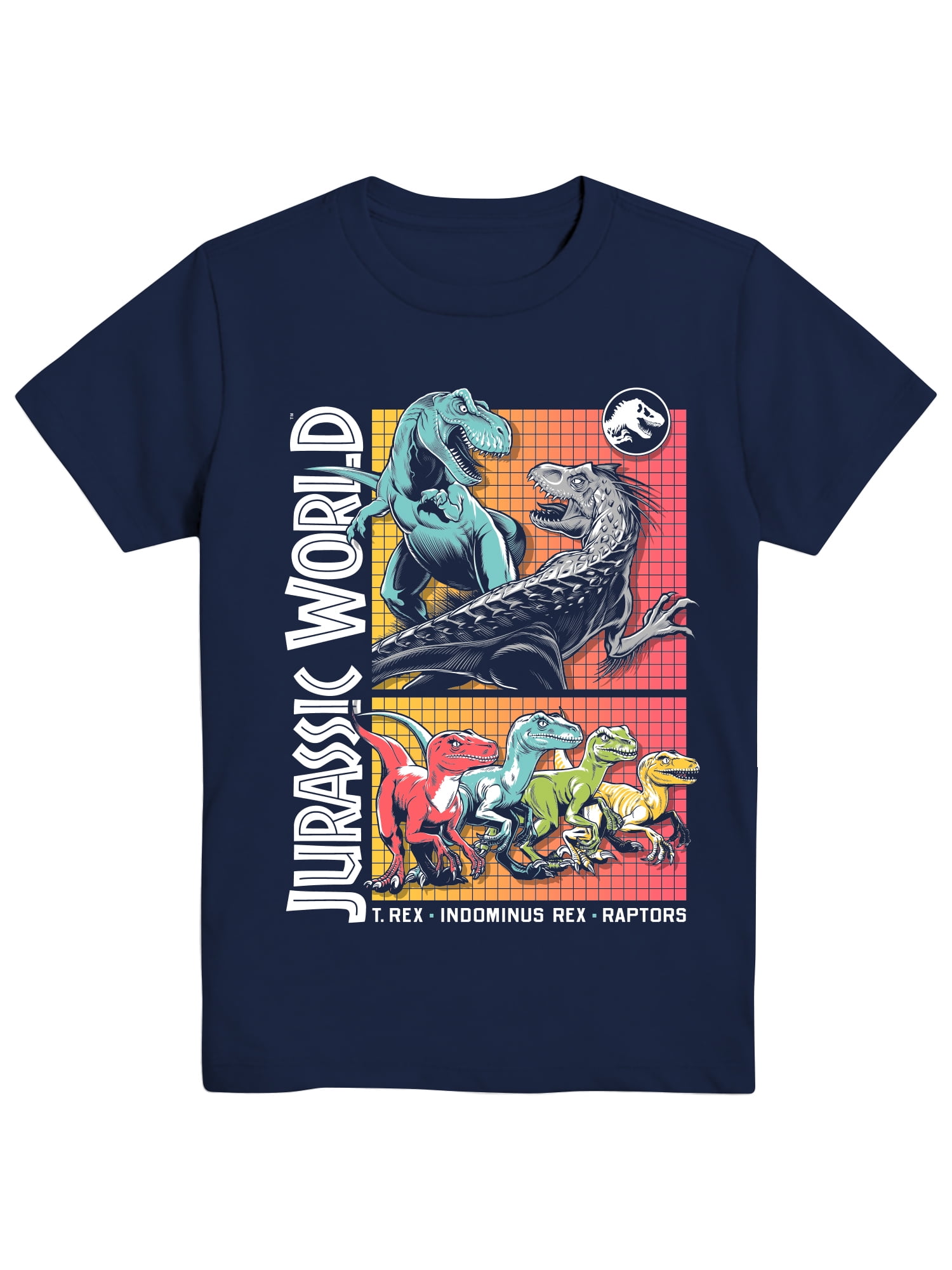 Jurassic World, Boys' & Big Boys' Battle Buds Graphic T-Shirt, Sizes 4-18