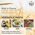 thumbnail image 6 of Morelli Tortiglioni Pasta with Wheat Germ - Imported Pasta from Italy 17.6oz / 500g (Pack of 2), 6 of 9