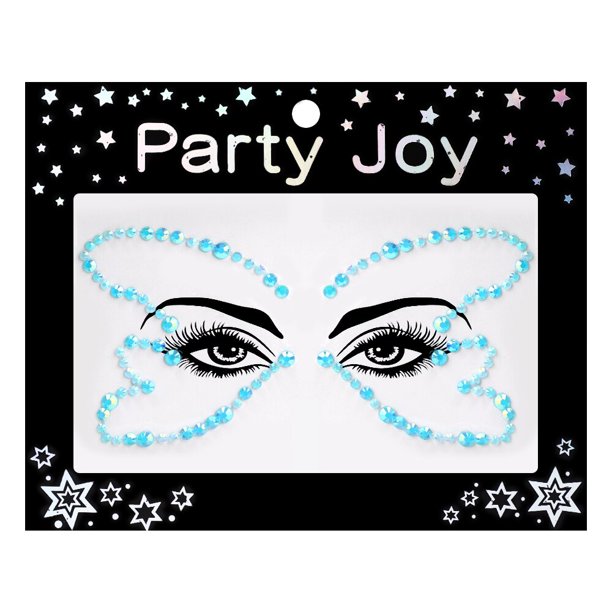 Tatuaje desechable pegatina cara joyería diamante maquillaje arte ojo brillo tatuaje temporal Eyeline sombra de ojos cara pegatina de diamantes de imitación Gao Jinjia LED