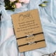 thumbnail image 3 of Pulsera infinita ajustable trenzada en cera simple, 3 of 5