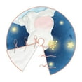 thumbnail image 3 of Bingfone Christmas Tree Skirt Mat Christmas Decoration Interior 36"-Cute Elephant, 3 of 8