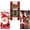 Door Cover Merry Christmas Santa, variant on PMU Christmas Decorations Indoor and Outdoor Christmas Present Bow Light Up Door Cover 30in x 60in (cm x cm) Indoor Home Decor Christmas decor for Doors and Windows (1/pkg) Pkg/1