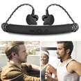 thumbnail image 3 of Auriculares de conducción ósea, auriculares inalámbricos Bluetooth, auriculares deportivos impermeables para teléfonos, 3 of 5