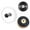 White, variant on Clearance Office&Craft&Stationery under $5,LP Vinyl Record Label Vinyl Record Clean Record Cleaning Protector Label Record Cleaner Clamp Care Black Aluminum Handle Brand: WEWU ROUNDS