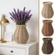 thumbnail image 1 of Jarrón tejido – Portaflores hechos a mano | Decoración del salón, exposición de flores secas, centro de mesa, utilería fotográfica | Acento decorativo | Oficios naturales, 1 of 5