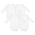 thumbnail image 2 of 4 monos unisex para bebé, monos súper suaves para bebé, mono lavable de color sólido, 2 of 7
