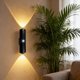 thumbnail image 4 of Luz LED RGB recargable con sensor de movimiento, carga USB, sin necesidad de taladrar, regulable, para escaleras, armarios y paredes, 4 of 4