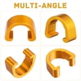 thumbnail image 2 of 10 PCS Brakes C Shaped Buckle C-shaped Buckle for Bike Lines Bike C- Bike Buckle, 2 of 6