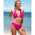 thumbnail image 2 of Charmo Maillot de Bain Bikini à Licou pour Femmes Coupe Haute 2 Pcs, 2 of 8
