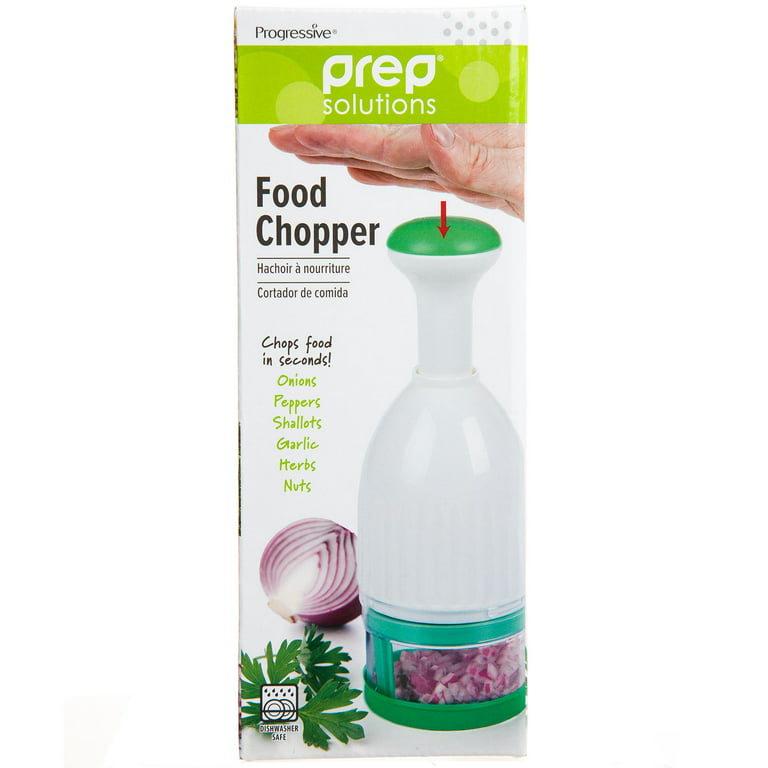 Prepsolutions Fresh Food Chopper with Stainless Steel Blade, White