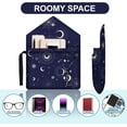 thumbnail image 3 of 1pc Printed Polyester Book Cover Notebook Wraps Rectangle Moon 300x230mm, 3 of 9