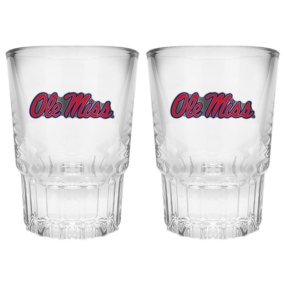 Ole Miss Rebels 2-Piece Prism Shot Glass Set
