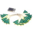 thumbnail image 1 of Led Christmas String Light Metal Decoración Navideña Adornos Blanco Cálido Árbol De Navidad Fairy Light 20Led 45Cm 2 Modos De Luz Alimentado Por Batería Para Interior / Exterior matsuzay HA026971-03, 1 of 6