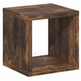 thumbnail image 5 of Furinno CUBICLE Stackable Cube Bookcase with Open Back Amber Pine, 5 of 5
