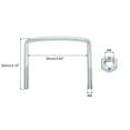 thumbnail image 2 of Uxcell Square U-Bolts, 8 Sets 92mm Inner Width 80mm Length M8 with Nuts and Plates, 2 of 5