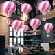 thumbnail image 5 of Farolos de papel en globo aerostático - Decoraciones de fiesta de 18 pulgadas para cumpleaños, bodas, Navidad - Rojo, Rosa, Naranja, Verde, Púrpura, Amarillo, Azul, 5 of 6