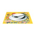 thumbnail image 3 of Ryvnso Placemats Set of 4 Rooster Flower Dining Mats Heat-Resistant Non-Slip Washable Table Mat, 3 of 8