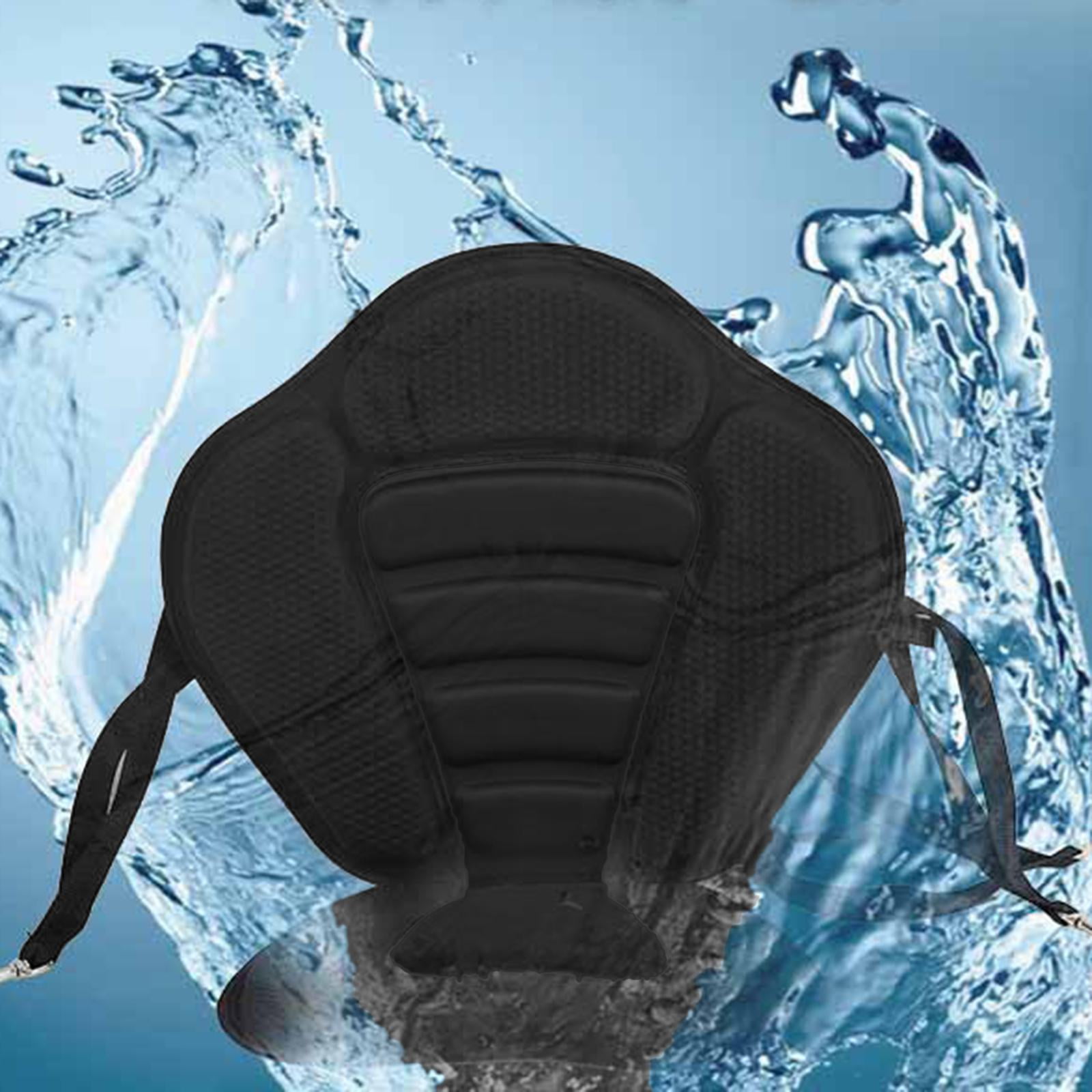 harayaa Kayak Seat Cushion Kayaking Park Beach for Sit in Hiking Canoe Backrest Seat Black