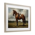 thumbnail image 2 of Stupell Industries Traditional Red Mare in Pastoral Landscape Birch Framed Print Under Glass, 23 x 17, by Petals Prints Design, 2 of 8