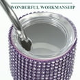 thumbnail image 4 of Mini Tumbler Bling Tumbler Diamond Tumbler with Straw Small Glitter Tumbler for Beer, 4 of 5
