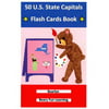 50 U.s. State Capitals Flash Cards Book: United States of America (Beary Fun Learning)
