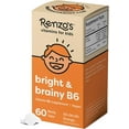 thumbnail image 1 of 60 tabletas derretidas con vitamina B6 Renzo's Bright & Brainy para niños, 1 of 5
