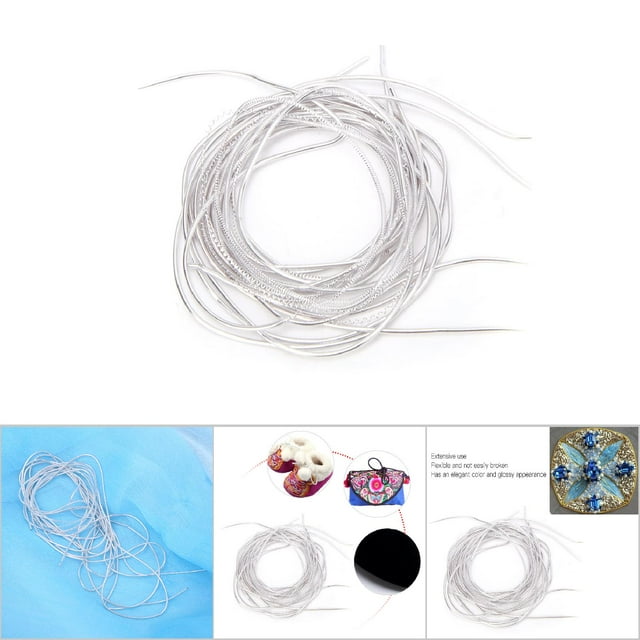 1.5mm Diameter Embroidery Thread Copper Wire, Sewing Stitching Manual String, For Professional Use Or Home Personal DIY Use