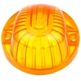 thumbnail image 2 of ECCPP QTY(5) Roof TOP Cab Marker Light Round-Shape Amber Lens + T10 6-3020-SMD White led light Fit for Chevrolet C/K truck, 2 of 5