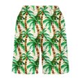 thumbnail image 5 of Puntoco pantalones cortos de verano para mujer, moda 2024, estampado de llama para hombre, pantalones cortos informales de playa con estampado hawaiano especial, pantalones cortos, 5 of 5