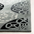 thumbnail image 3 of SAFAVIEH Capri Mortimer Geometric Wool Area Rug, Grey/Black, 3' x 5', 3 of 8
