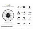 thumbnail image 3 of eBikeling Ebike Conversion Kit 48V 1200W, 26" Rear Waterproof Electric Bike Conversion Kit, Add On Electric Bike Kit, Transform Your Bicycle with High-Performance E-Bike Technology, 3 of 8