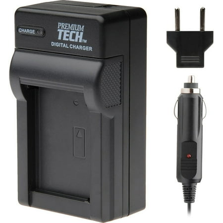 UPC: 0026127700197 | Premium Tech PT-19 Battery Charger for Olympus Li-50B  Kodak LB-050 & Pentax D-LI92 Pentax D-LI78 / Sony BK1  FK1