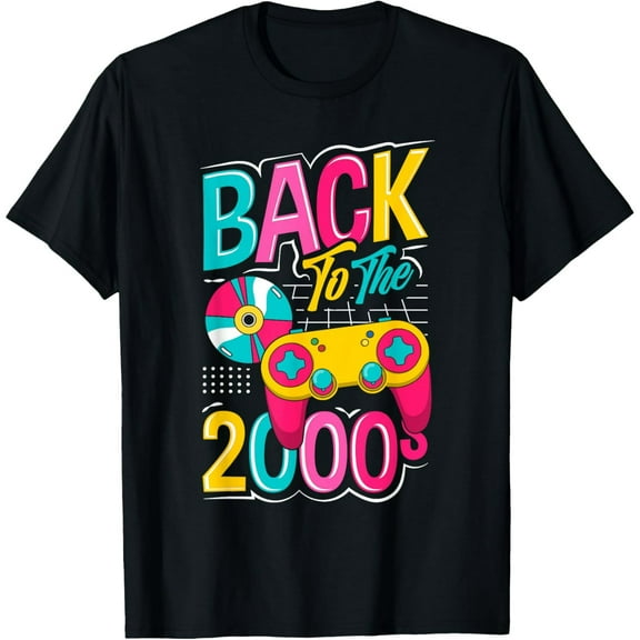 Back to the 2000's vintage two-thousands retro 00s T-Shirt