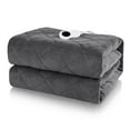 thumbnail image 5 of Daluvenix Electric Heated Mattress Pad Queen Size Coral Fleece Heating Mattress Pad Luxury Bed Warmer Fast Heating Machine Washable, 5 of 9
