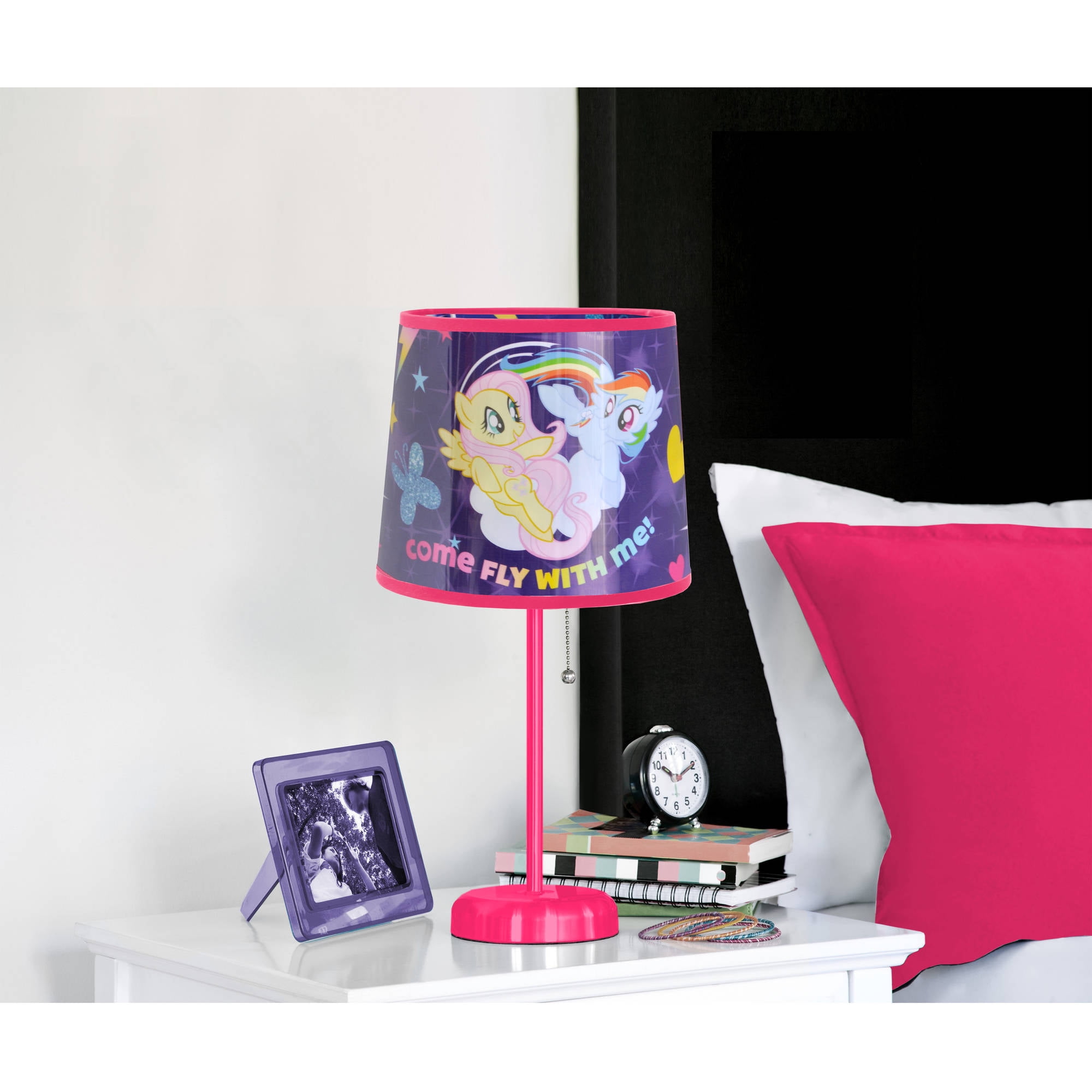 My Little Pony Kids Room Stick Lamp Pink Walmart Com Walmart Com