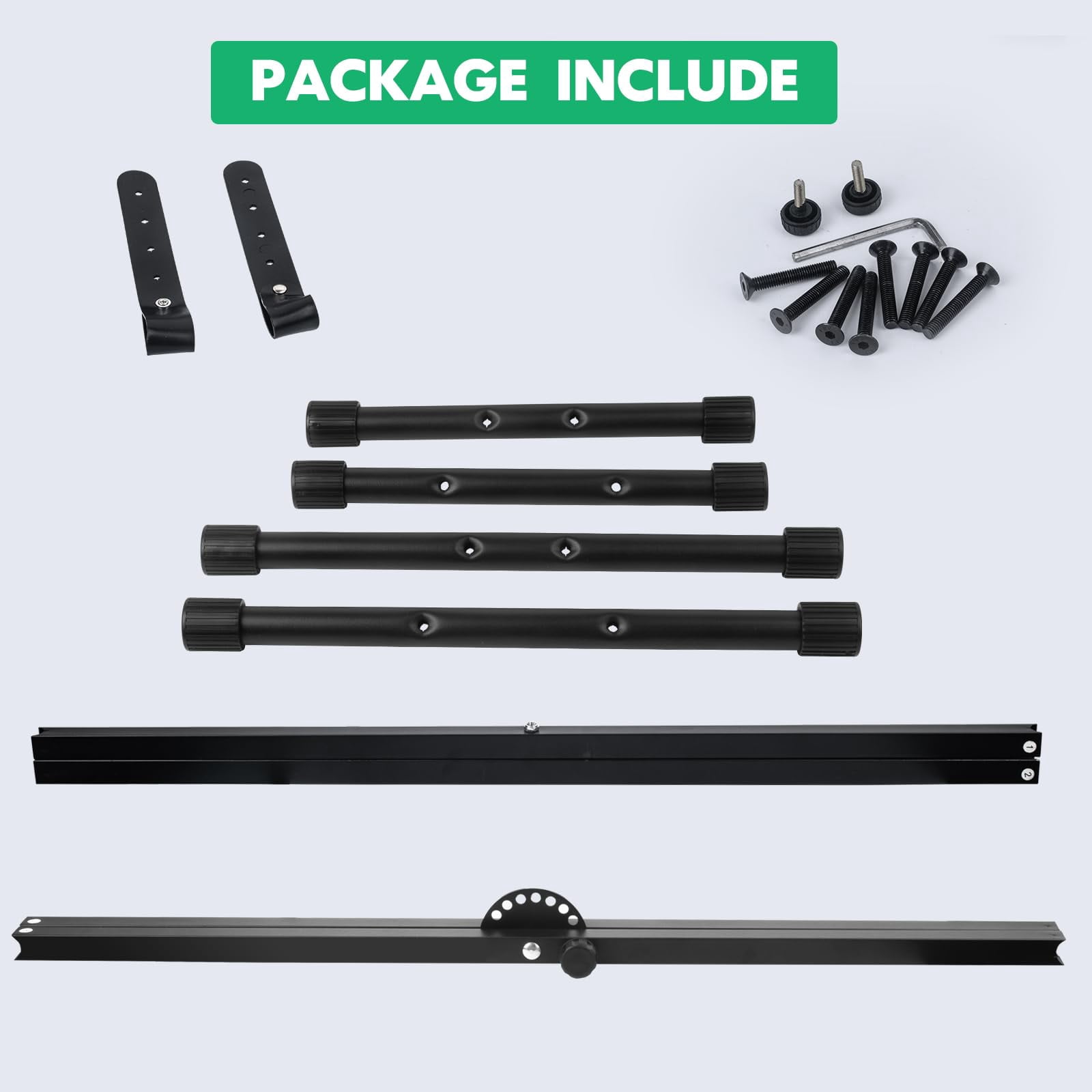 Piano Keyboard Stand Double X Heavy Duty With Locking Straps  7 Adjustable Heights