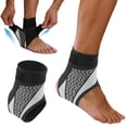 thumbnail image 6 of Ankle Brace Compression Sleeve Adjustable Flexible Support for Sports Running Basketball Ankle Sprain Recovery Unisex Right Foot, 6 of 6