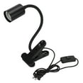 thumbnail image 2 of Dsseng Reptile Lamp Fixture  Sturdy Sun Basking Lamp Bracket Easy To Use For Reptile Long Black, 2 of 8